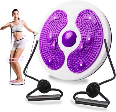 Effectieve Waist Twisting Disc voor Vrouwen - Lichaamsvormend, Cardio en Gewichtsverlies Thuis Fitness Turntable voor een Strakker Taille en Verbeterde Conditie