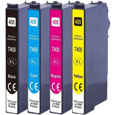 CARTOUCHE IMPRIMANTE Druckerparadies Cartouches Encre compatible compatibles avec Epson 405XL Epson 405 pour Epson Workforce Pro WF-