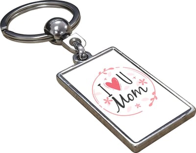 I Love u Mom - Sleutelhanger - Cadeau - Verjaardag - Kerst - Kado - Valentijn - Moederdag - Moederdag cadeautje - Moederdag cadeau voor mama