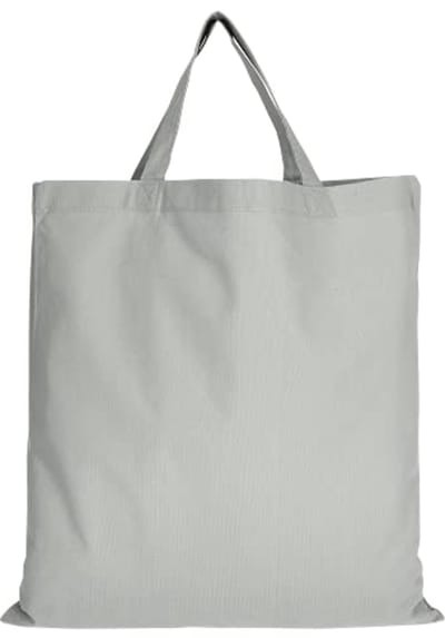 TEXXILLA Katoenen tassen, verpakking van 5 stuks, 50 stuks, 28 kleuren, met twee korte hengsels, 38 x 42 cm, jute tas, boodschappentas, onbedrukt