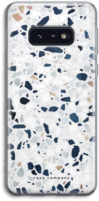 Case Company® - Hoesje geschikt voor Samsung Galaxy S10e hoesje - Terrazzo N°1 - Soft Cover Telefoonhoesje - Bescherming aan alle Kanten en Schermrand