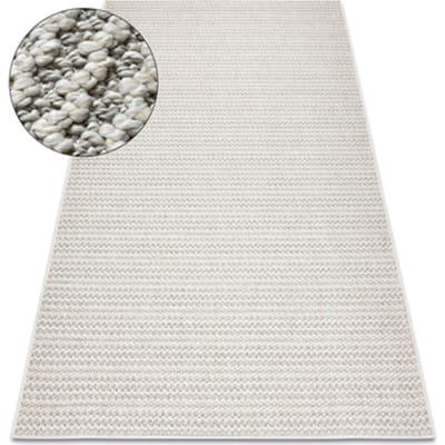 Kleden Rugsx Tapijt JERSEY 19236 grijs - structureel, lus 60x100 cm