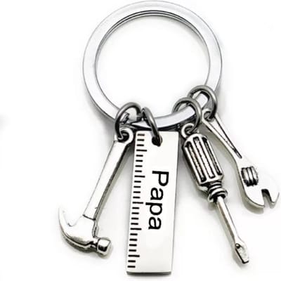 Finnacle - "RVS-sleutelhanger: Een stijlvol accessoire voor elke dag!"