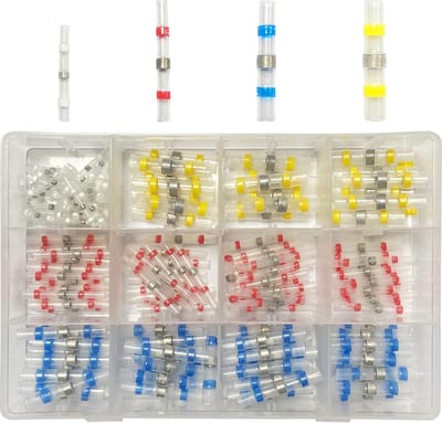 200 Stuks Waterdichte Kabelverbinders - Geïsoleerd Met 4 Maten - Perfect Voor De Elektronica-Industrie!