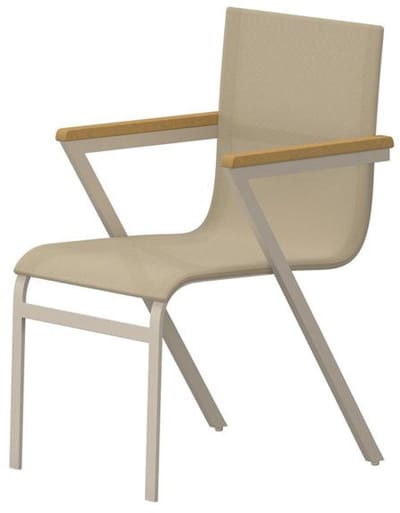 Svea - Kathrine eetkamerstoelen - beige/teak