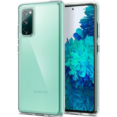 Spigen Ultra Hybrid Backcover voor de Samsung Galaxy S20 FE - Transparant