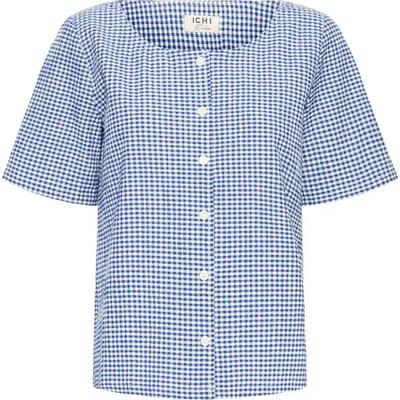 Korte mouwen blouse dames Ichi Jilma