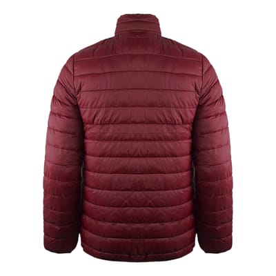 Aquascutum London Logo Bordeaux Red Active Jacket
