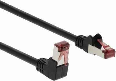 Nedis CAT6-kabel | RJ45 Male | RJ45 Male | SF/UTP | 0.50 m | Rond | LSZH / PVC | Zwart | Polybag