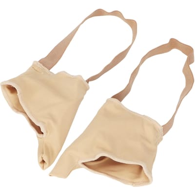 1 Paar Bunionette Sleeves Verminderen Druk Elastische Band Pinky Teen Corrector Huidskleur S (35-39) S(for 2-4kg) beige