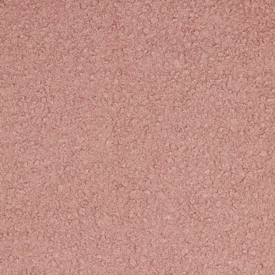 10 meter bouclé stof - Rose - 150cm breed