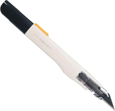 Cuttermes met verwisselbare snijbladen voor folie, papier, knutselen en behang - ideaal voor creatieve projecten en precisiewerk