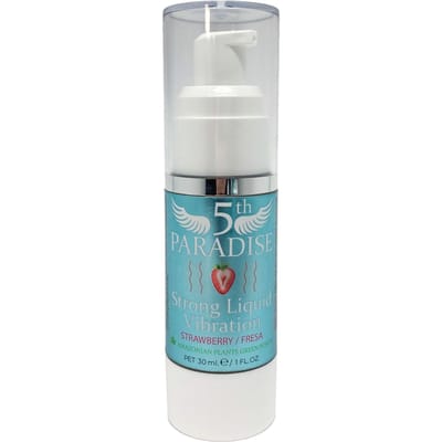 Gel Stimulant Oral avec Effet Vibratoire 5th Paradise Fraise 30ml