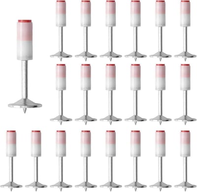 200 Stuks Spijkers voor Nagelpistool - Mini Onde Nagels 7,3 mm voor Muurbevestiging en Installatie