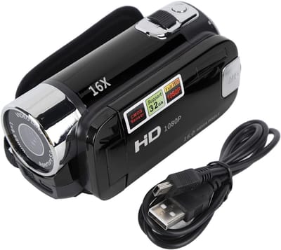 VH Supplies® Handycam - Videocamera - Vlog Camera - 2,7 inch Schermformaat - 1080P - 16x Digitale Zoom