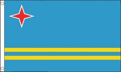 Vlag Aruba 90x150cm | Best Value