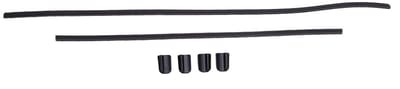 Dailygoods- Ruitenwisser Hoge Temperatuurbestendige Rubber - Vervanging 31490722 - Wisserblad - Voorzijde - Compatibel - Effectieve oplossing