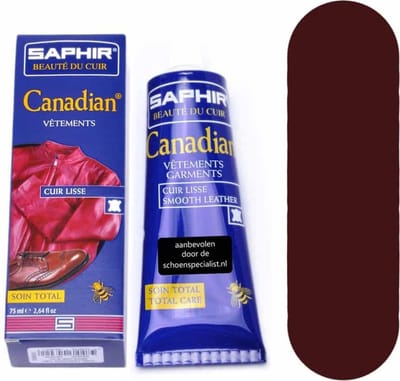 Saphir Canadian tube 75ml. - 08 Bordeaux 08 bordeaux