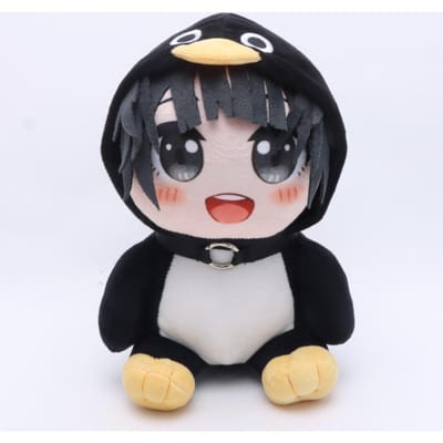 Schattig Gugu Gaga Pluche Speelgoed Zacht Knuffeldier Pinguïn Gugugaga Pluche voor Kinderen Fans Verzamelaar Verjaardag Kerstcadeau Rome Decoratie 24cm gray