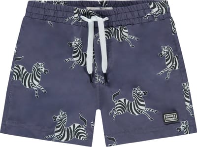 Stains and Stories boys swimshort Jongens Zwembroek - grape - Maat 98