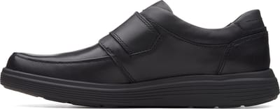 Clarks Klittenbandschoen Un Abode Strap Zwart Wijdte G