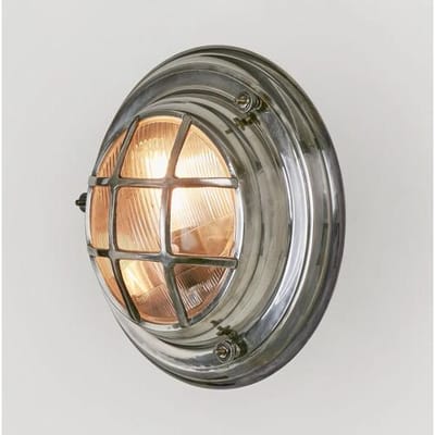 KS Verlichting Muurlamp Fargo Antiek Zilver