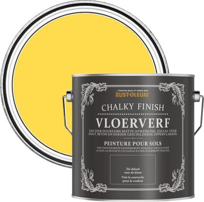 Rust-Oleum Geel Vloerverf - Citroensorbet 2,5L