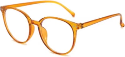 computerbril.shop® Lightweight Computerbril - Zonder Sterkte - Oranje montuur - Blauw Licht Filter Bril - Blue Light Glasses - Beeldschermbril - Anti blauw licht - Unisex - Game bril - Bril tegen vermoeide ogen - Bril computer/tv schermen