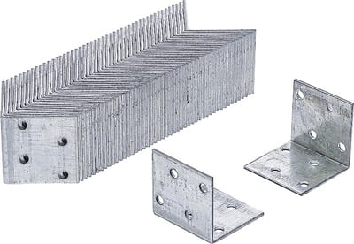 Hoekverbinders / kastverbinders/meubelverbinders/hoekverbi 50 pieces | 40 x 40 x 2 mm