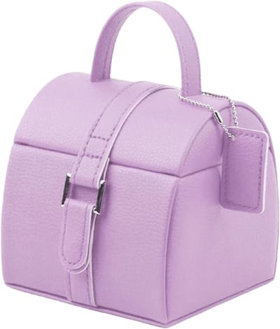 Make-up Opbergdoos - Sieraden Organizer - Kleine Spullen Opbergen - Multifunctioneel Ontwerp - 10.8 x 10 x 10.1 cm - Roze
