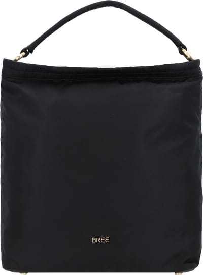BREE Schoudertas Juna Textile 2 Hobo Black Zwart