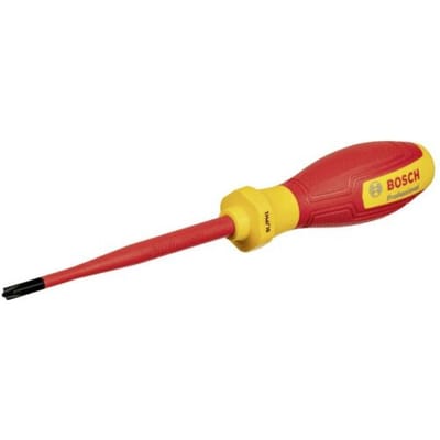 Bosch Professional 1600A02ND4 1600A02ND4 VDE Kruiskop schroevendraaier SL/PH 1 Koplengte: 100 mm DIN EN 60900