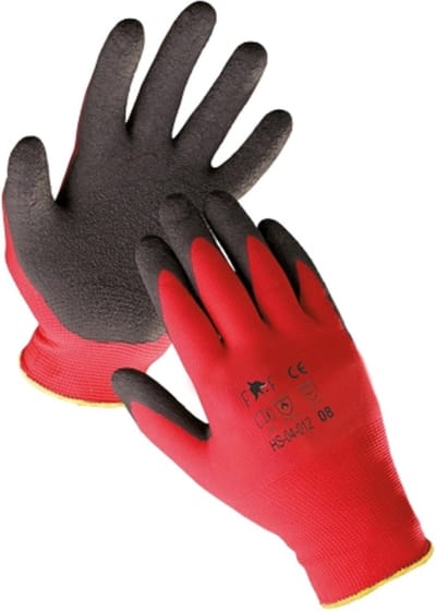 Fridrich & Fridrich FF HORNBILL LIGHT handschoen 01080081 - 12 stuks - Rood - 9