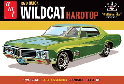 AMT Modelbouwpakket Militaire voertuigen - 1379 1970 Buick Wildcat Hardtop Car Plastic - 1:25 - Modelbouw