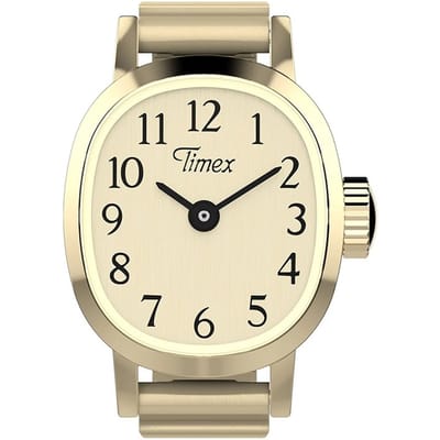 Timex Cavatina Mini TW2Y70800 Horloge - Staal - Goudkleurig - Ø 16 mm