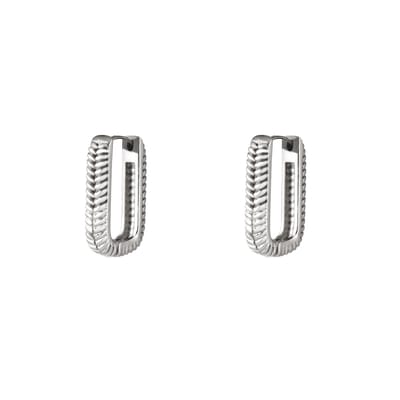 Yehwang - Oorbellen - Stainless steel - Waterproof - Zilverkleurig
