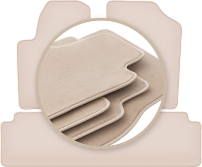 PREMIUM beige matten voor: Citroen Berlingo I combivan, Multispace 1996-2010