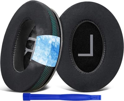 Vervangende Cooling Gel Oorkussens voor QuietComfort 45 en SE, Hoofdtelefoon Oorkussens met Gel en Geluidsisolatie