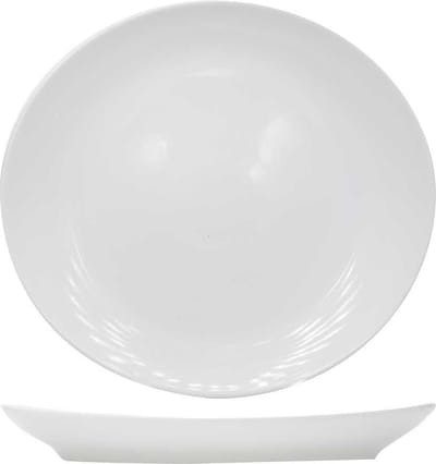 SATURNIA STEAK-VISBORD WIT D30,5CM