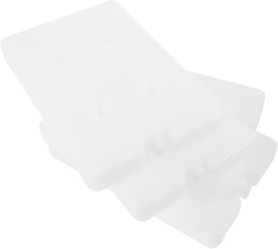 Herbruikbare Ijsblokken - Koude Packs - Koelbox Vullen - Schokbestendig Ontwerp - 4 Stuks - Wit