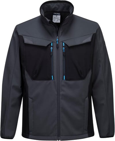 Waterdichte en winddichte softshell werkjas met reflectie