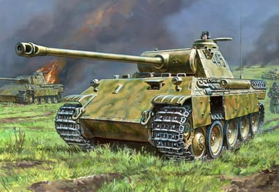Zvezda | 5010 | SdKfz. 171 Panther D | 1:72