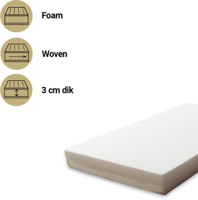 Best Sleep Comfort Plus 40x80 Matras Wieg - babymatras