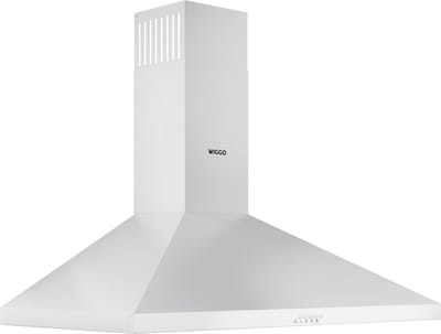 Wiggo WE-A930P(W) – Wandschouw Afzuigkap 90 cm – Wit – 680 m³/h – LED Verlichting – Energieklasse A – 5 jaar garantie