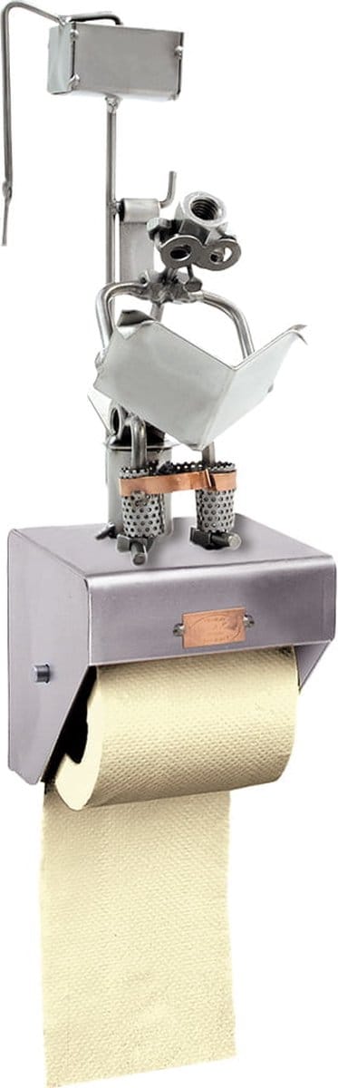 Hinz & Kunst toiletrolhouder lezen de luxe wc rol houder cadeaus kado liefhebber