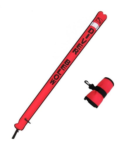 Dailygoods- Markeringsboei Hoogzichtbaar - Opblaasbaar - Veiligheid - Duikvlag