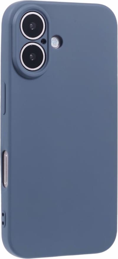 Coverup Hoesje - Geschikt voor iPhone 16 Plus Hoesje - Coverup Colour TPU Back Cover - Slate Grey