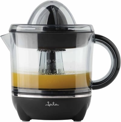 Elektrische Sapcentrifuge - Fruithakker Citruspers - Vers Sap Maken - Bidirectionele Persing - 700 ml Inhoud - Zwart
