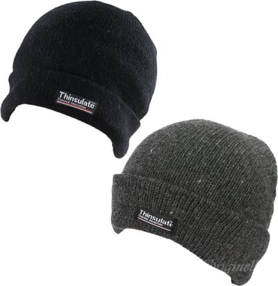 Kindermuts - Muts - Thinsulate - Zwart - Warm - Fleece voering - 5 tot 8 jaar