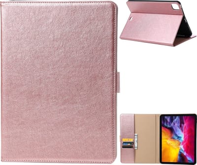Luxe Tablet Hoes - Geschikt voor iPad Pro 11 inch Hoes - Roze Goud